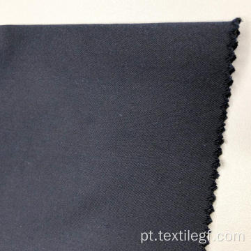 Tecido reciclável de algodão / viscose / poliéster alto spandex
